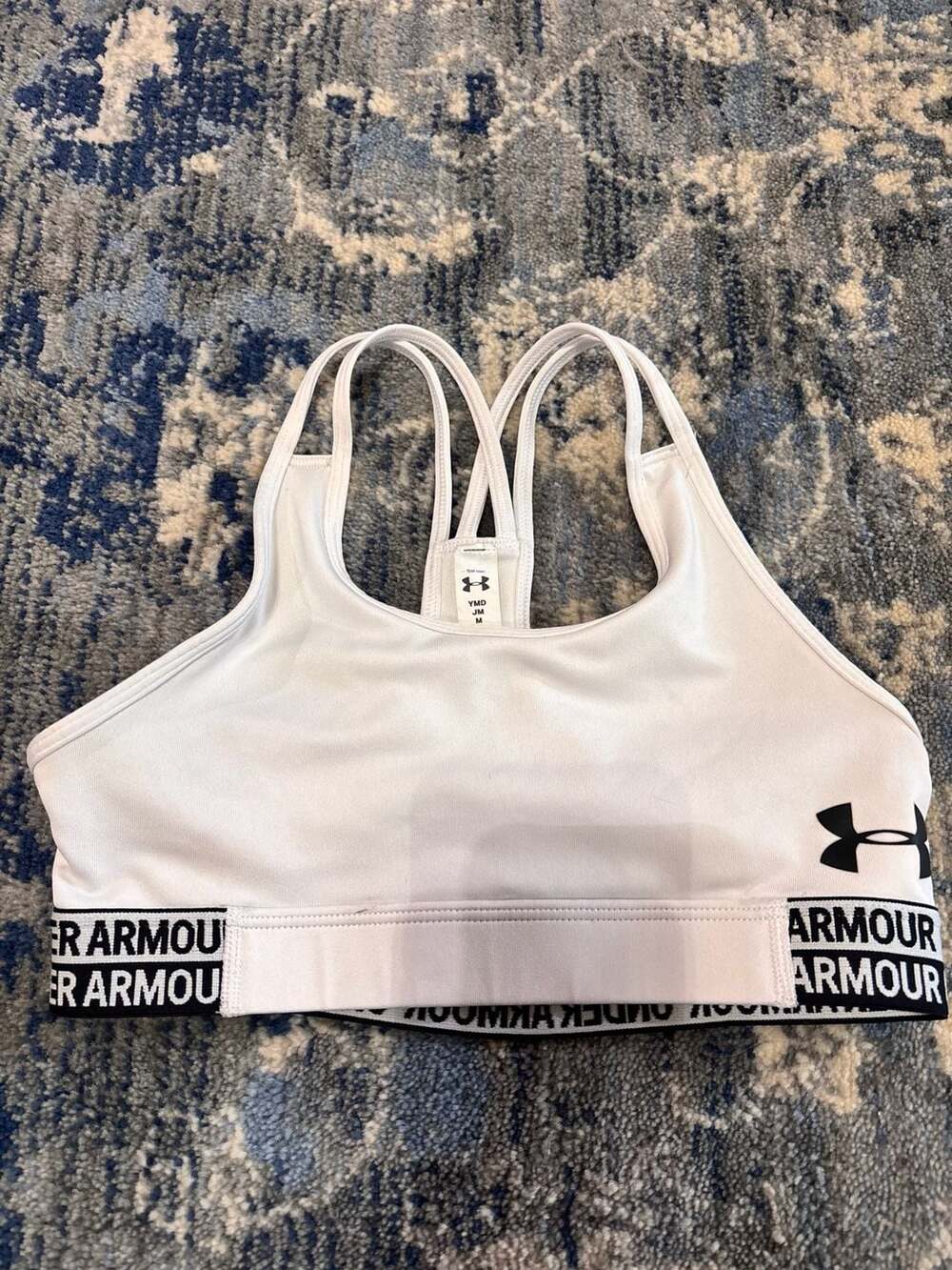 Under Armour Sports Bra YMD White